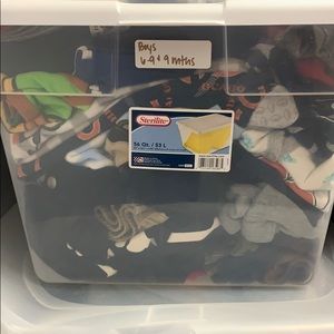Baby boy clothes-5 pounds box